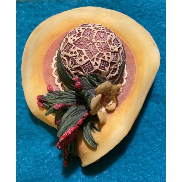 Willow Hall Age Of Elegance "The Duchess" Hat & Matching Purse Collectible - Picture 5 of 16